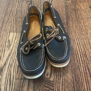 Women Sperry TopSider Gold Cup Loafers